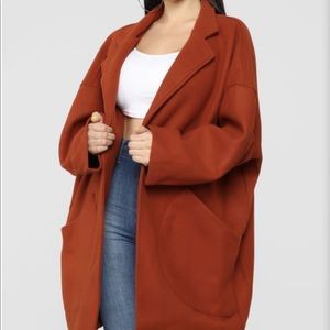 FashionNova (Stayin’ Warm Peacoat)